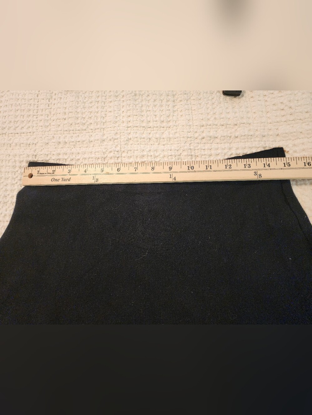 Sioni Black Skater/Circle Skirt with Silver Grommet Hem Elastic Waist XL Grunge - Picture 4 of 7